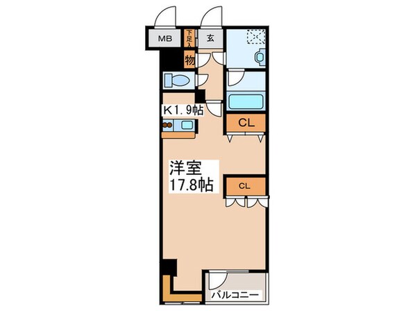 ＭｏｎｔｅＲｏｓａの物件間取画像